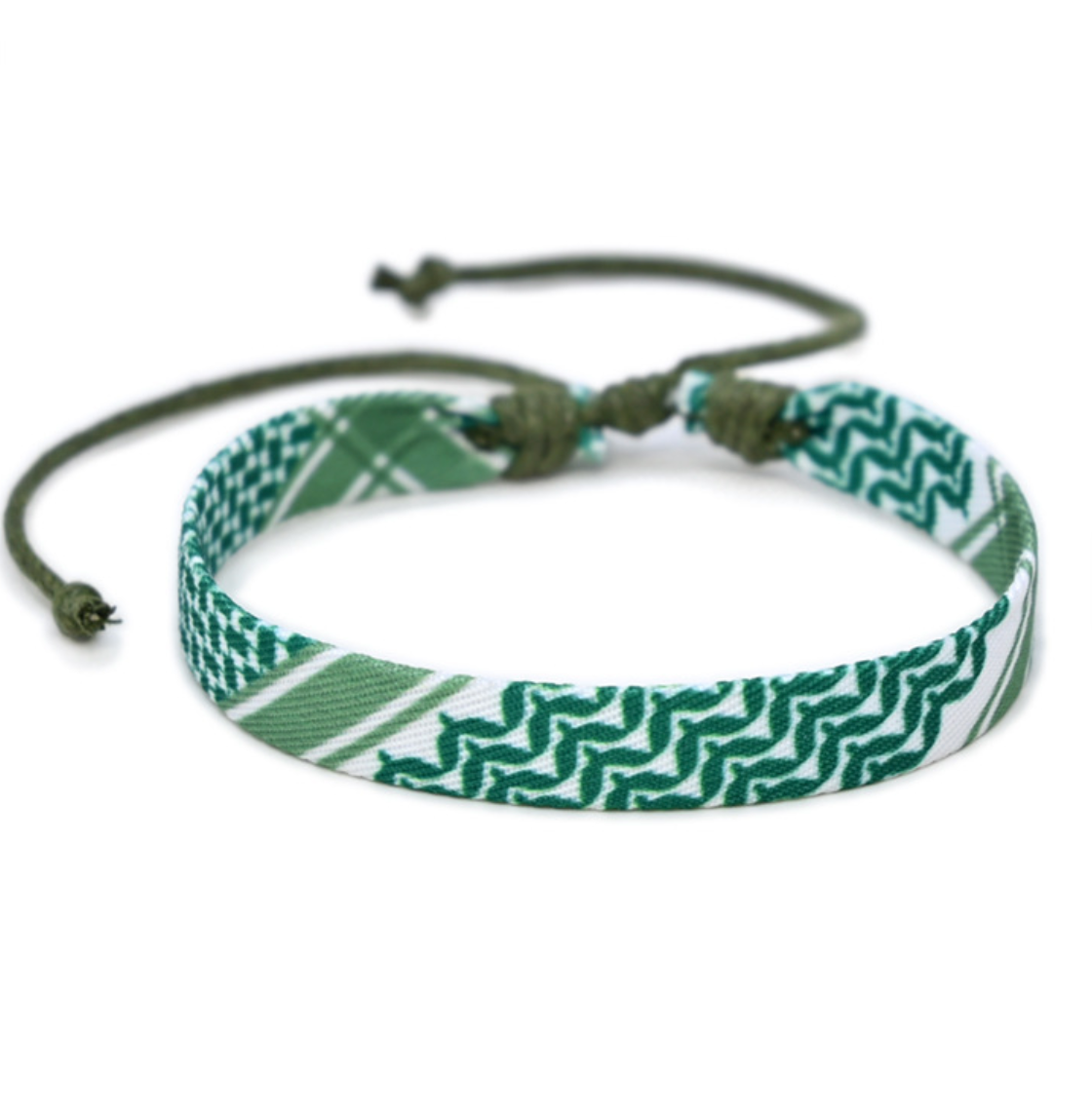 Kufiya Armband (grün)