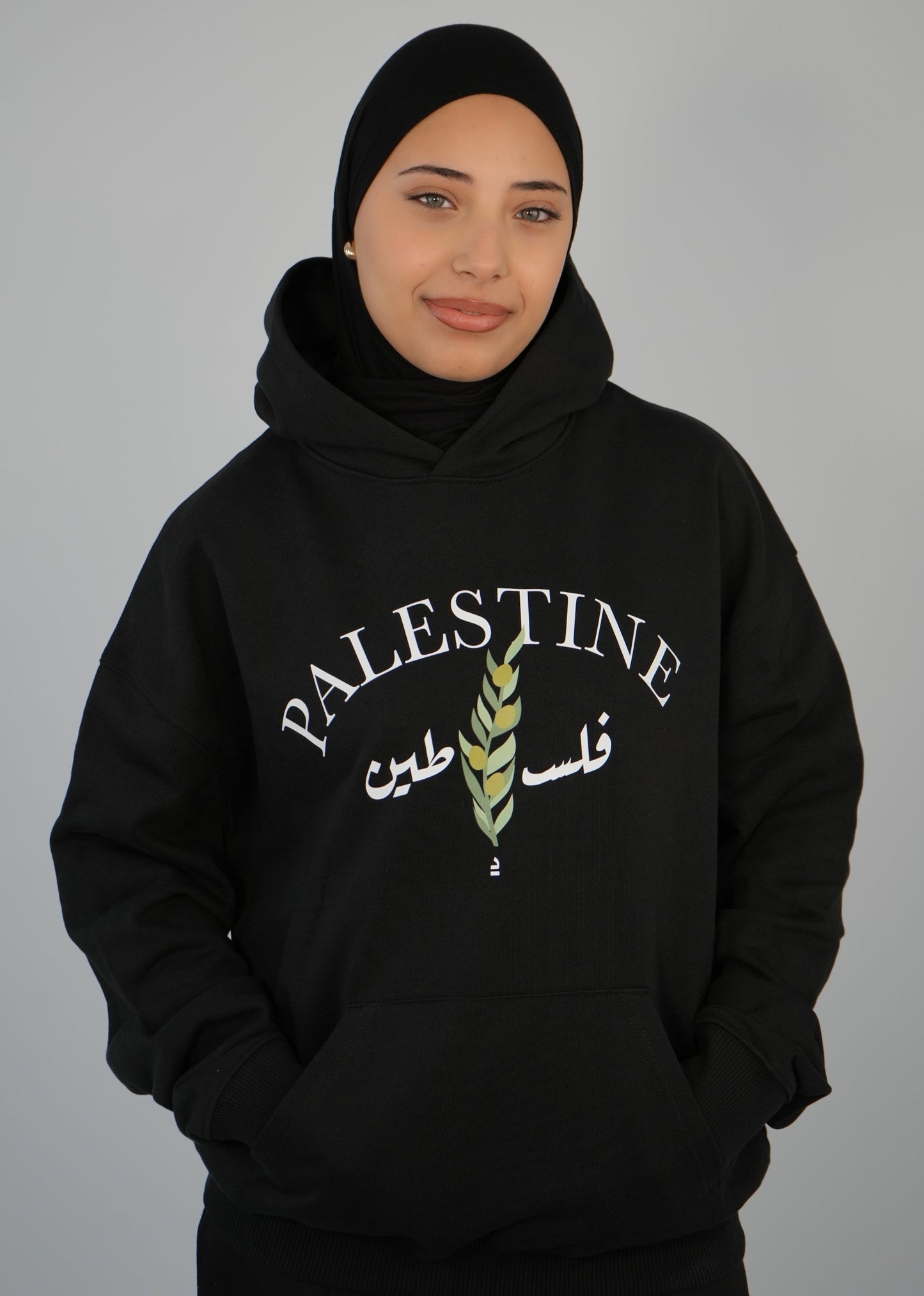 Palestine Hoodie | Black | m/f