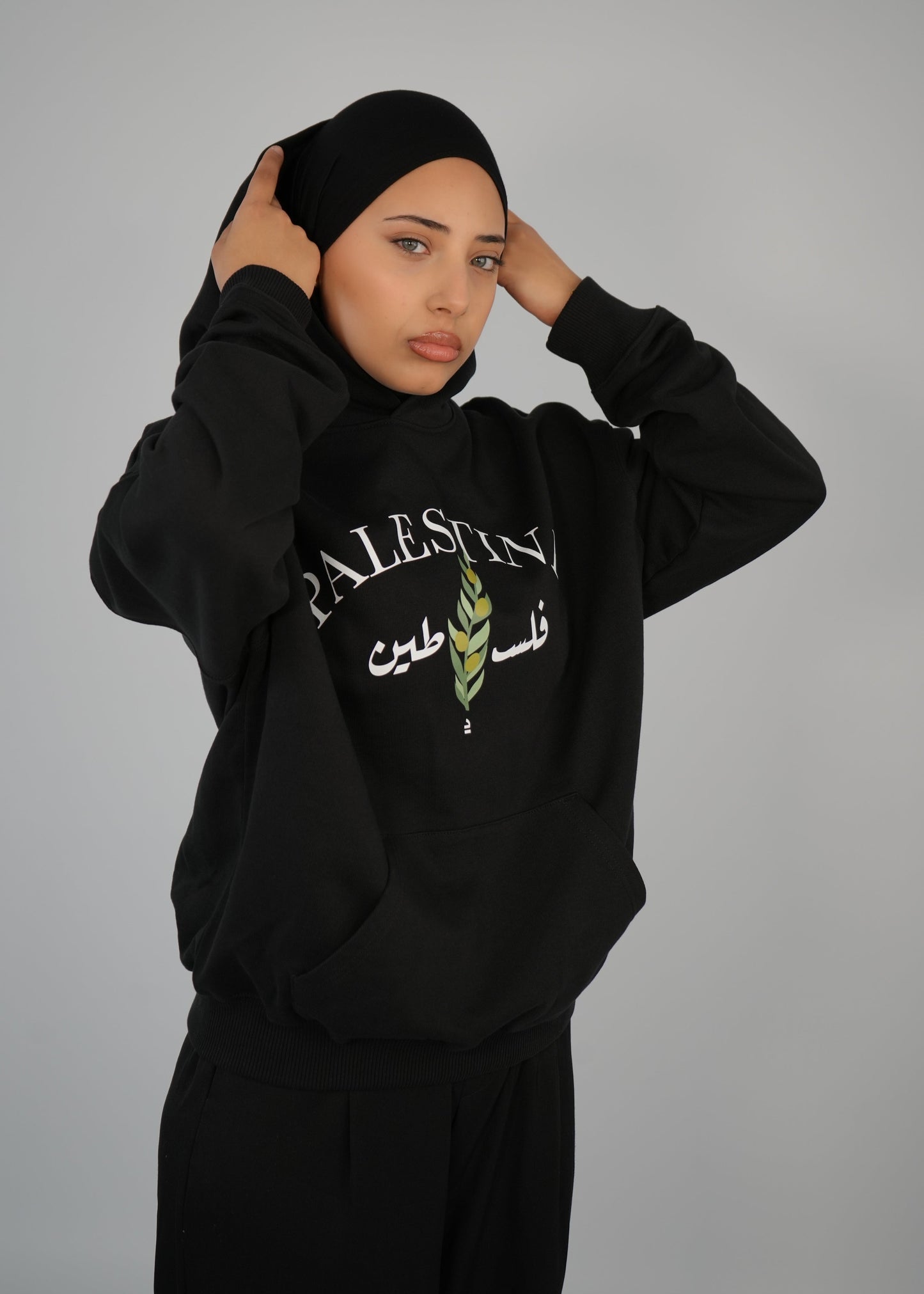 Palestine Hoodie | Black | m/f