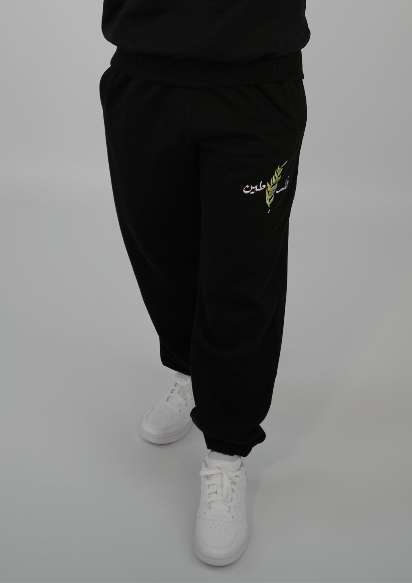 Olive Stick Hose | Black | m/f