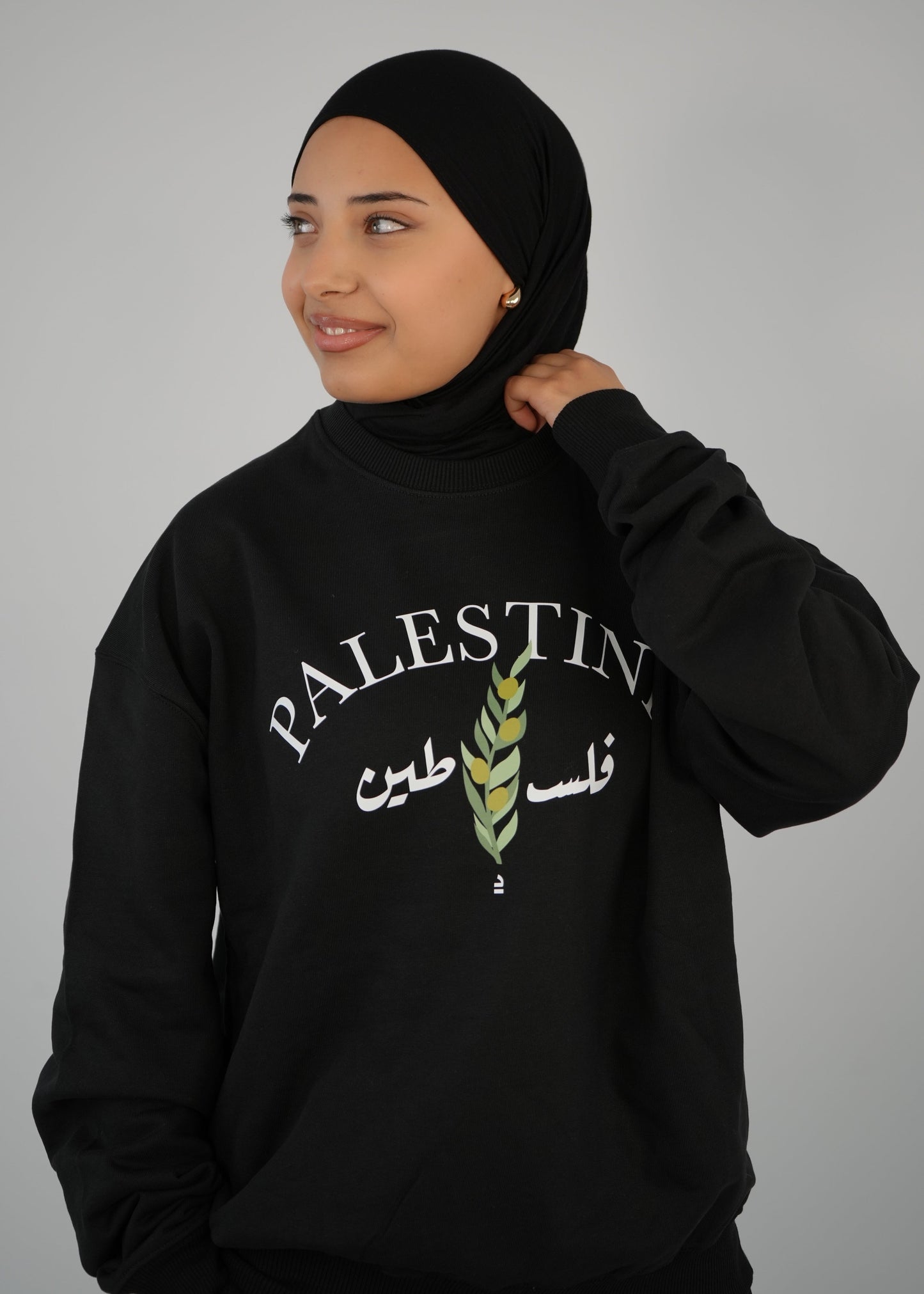Palestine Sweatshirt | Black | m/f