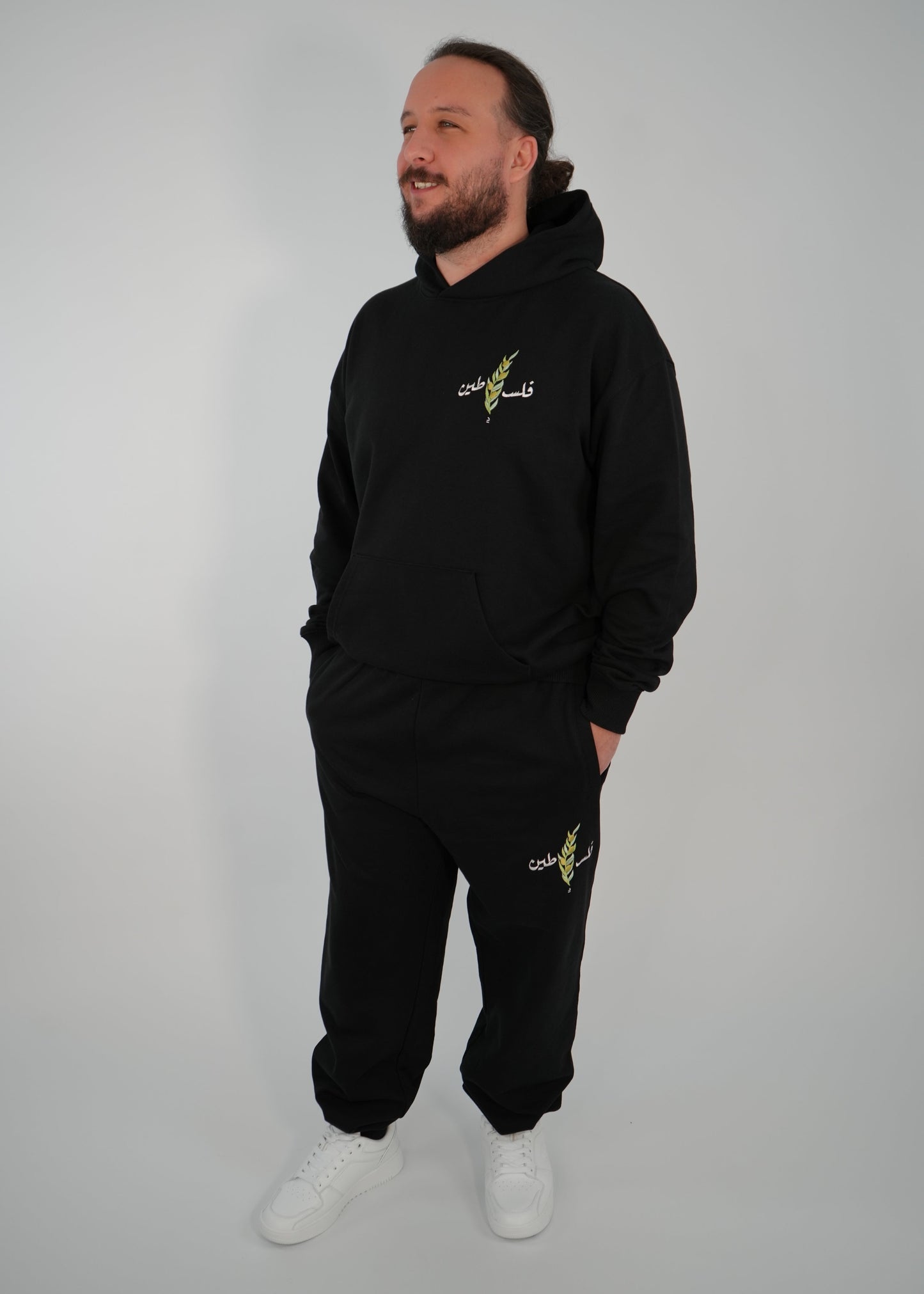Olive Stick Hose | Black | m/f