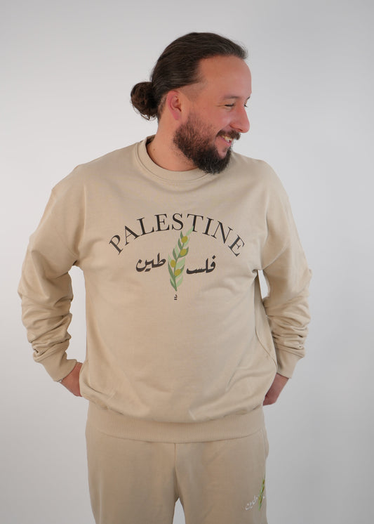 Palestine Sweatshirt | Beige | m/f