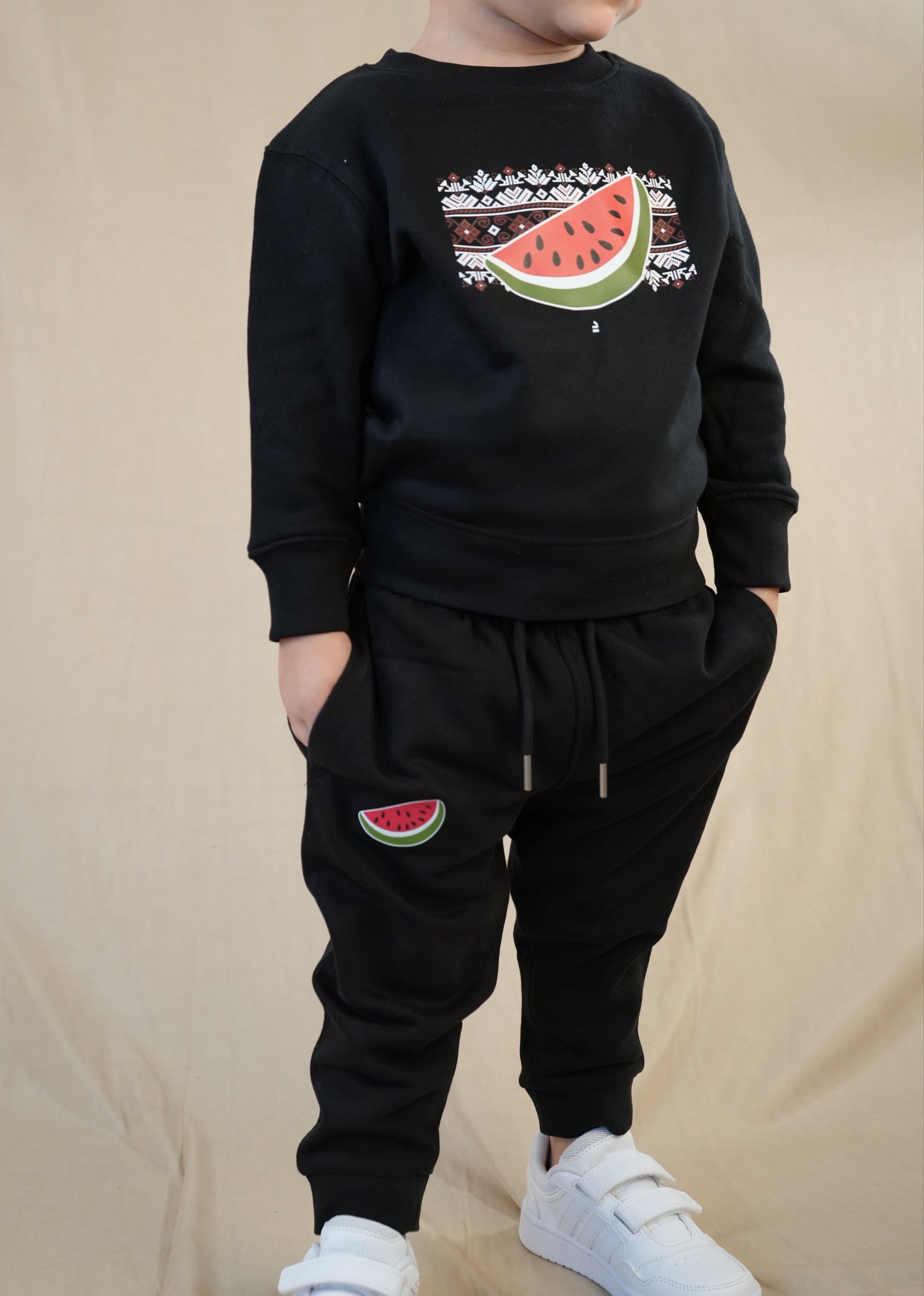 Melone Kinder Sweatshirt | Black | m/f