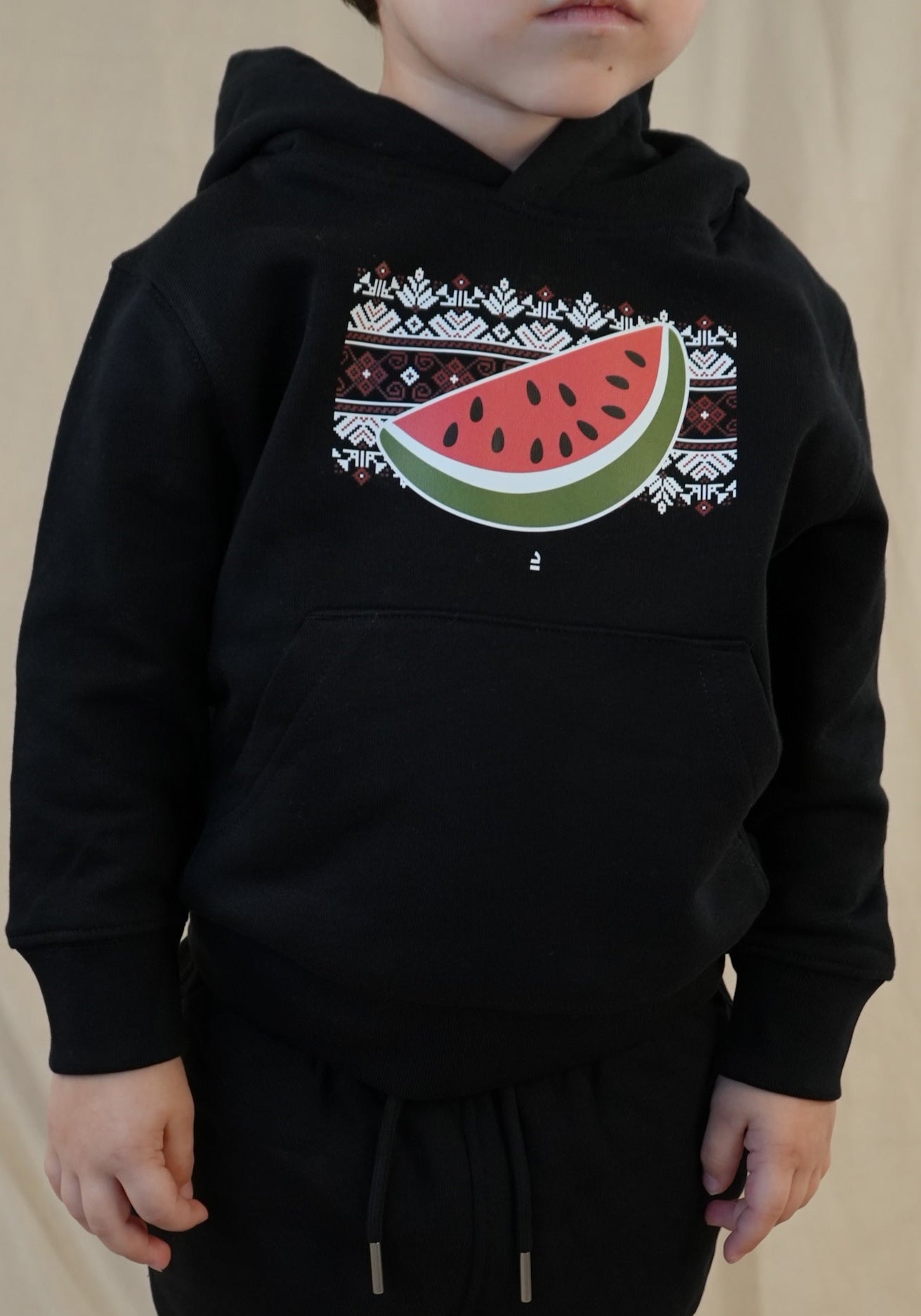 Melone Kinder Hoodie | Black | m/f