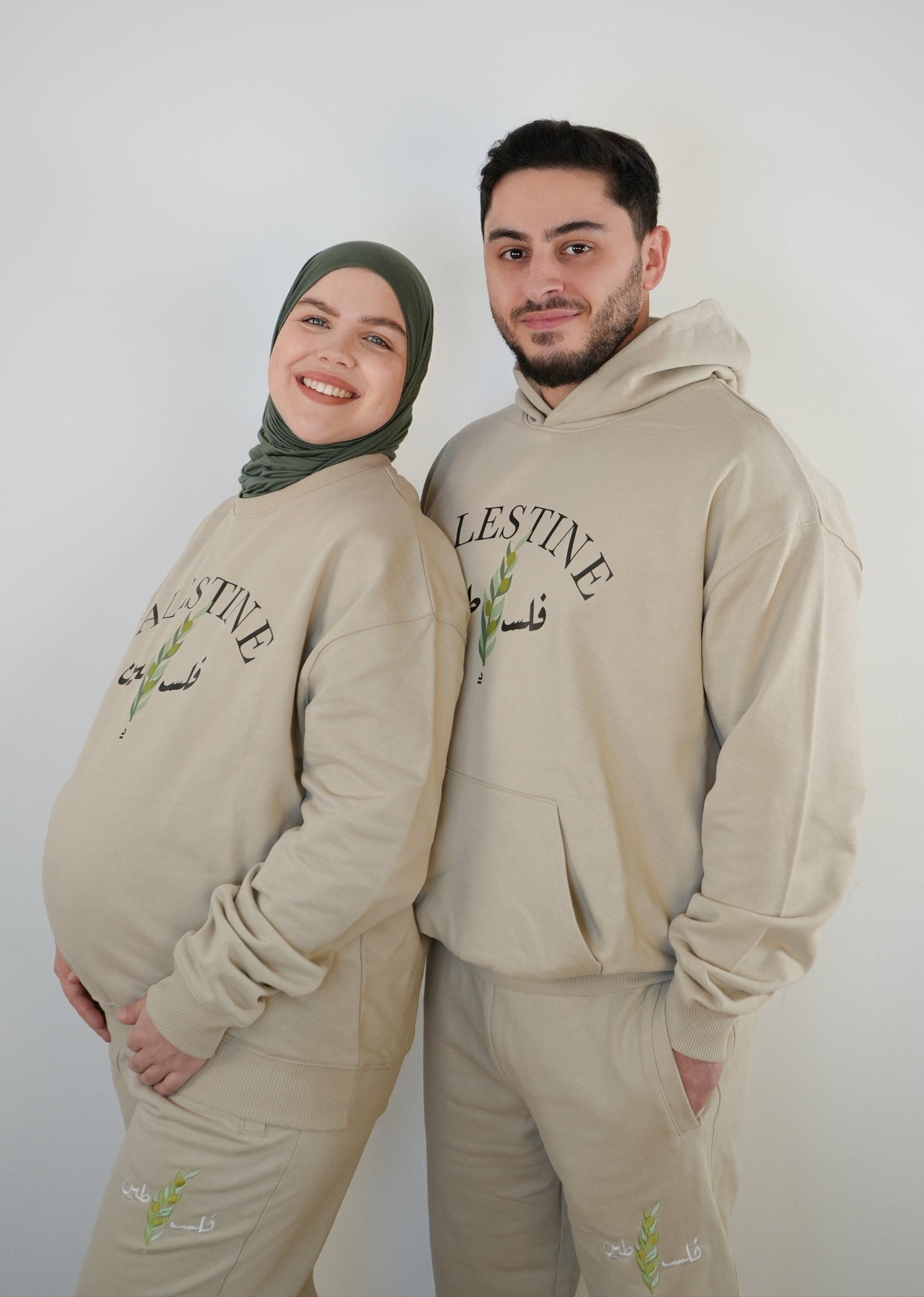 Palestine Hoodie | Beige | m/f