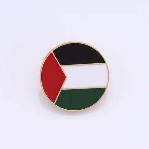 Palestine Flag Pin