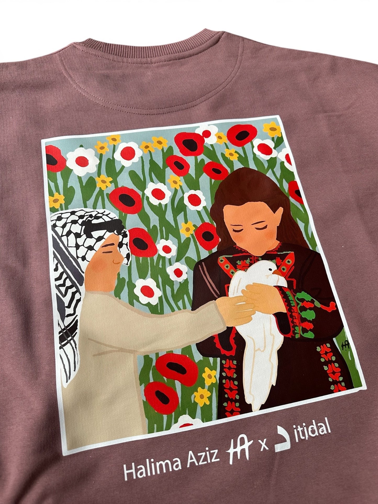 "Palestine, the soul of our souls“ | Sweatshirt | flieder (m/f)