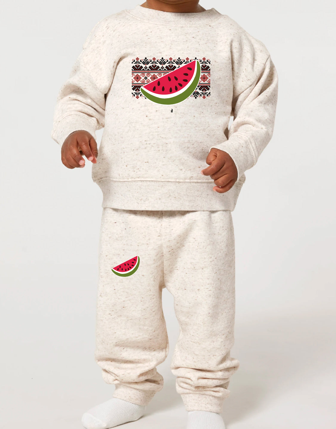 Melone Kinder Zweiteiler | Raw Beige | m/f