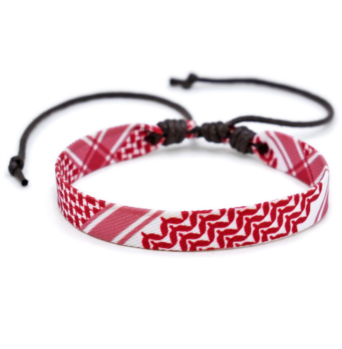 Kufiya Armband (rot)