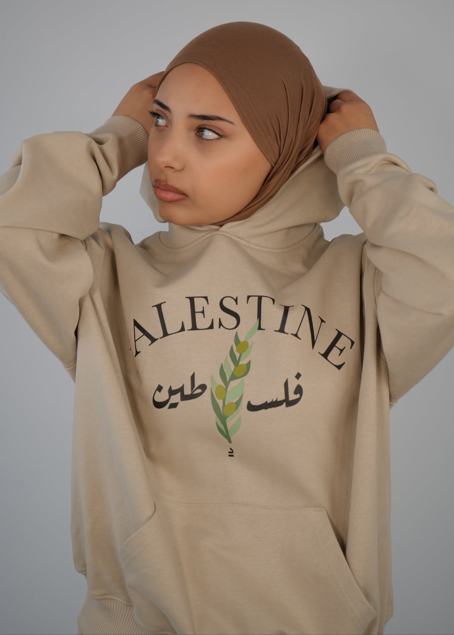 Palestine Hoodie | Beige | m/f