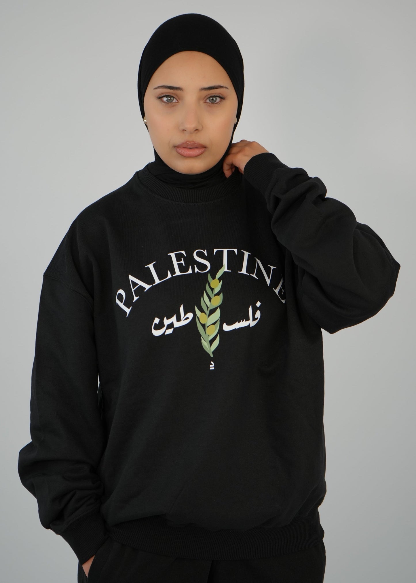 Palestine Sweatshirt | Black | m/f