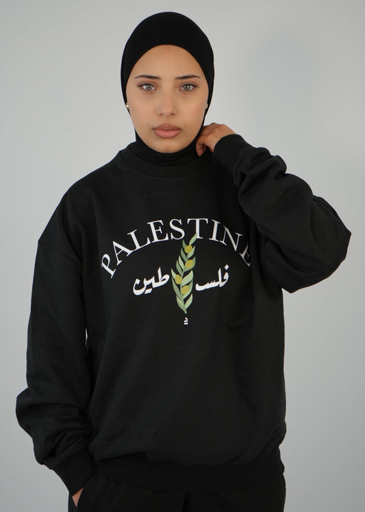 Palestine Sweatshirt | Black | m/f