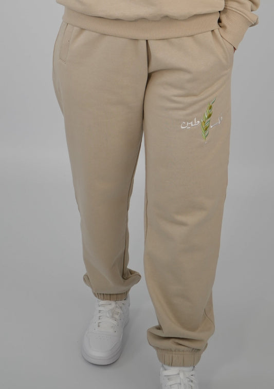 Olive Stick Hose | Beige | m/f