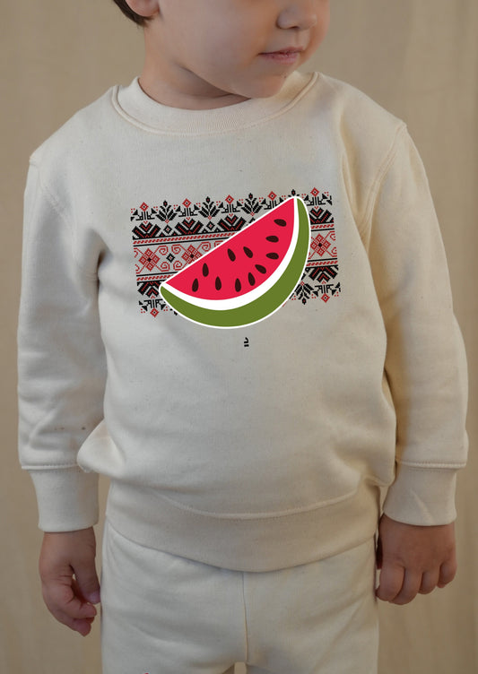 Melone Kinder Sweatshirt | Beige | m/f