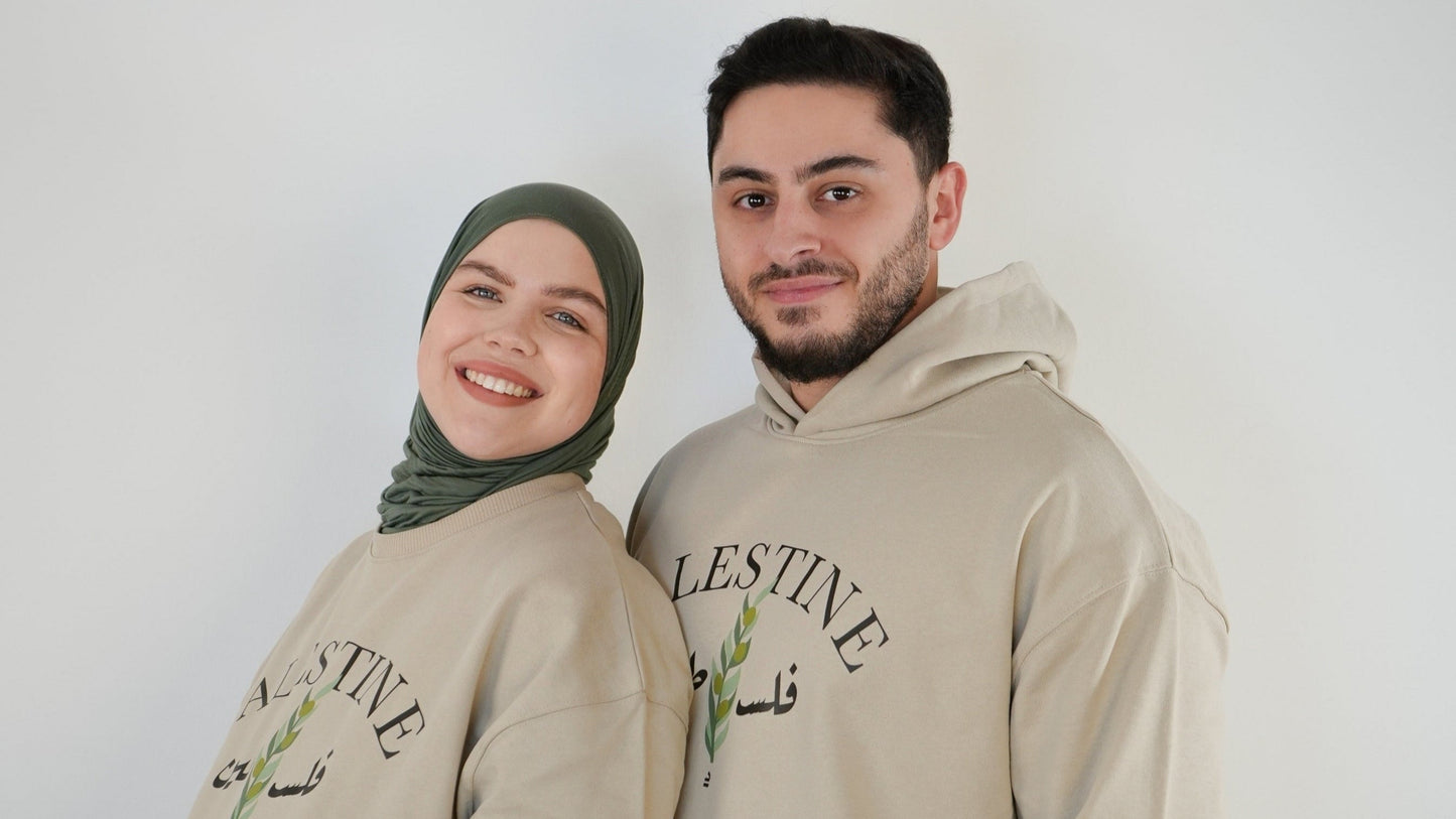 Palestine Sweatshirt | Beige | m/f
