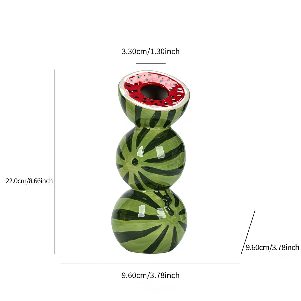 Wassermelone Vase
