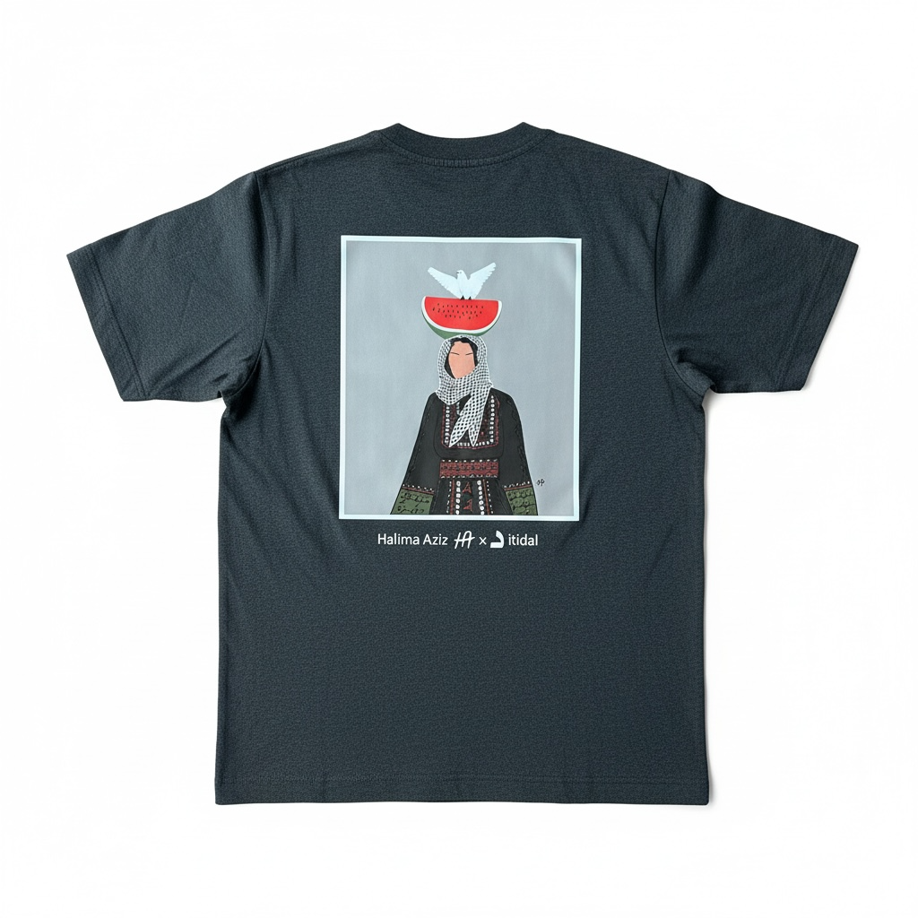"Freedom for Gaza“ | T-Shirt | grau (m/f)