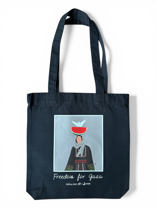 "Freedom for Gaza“ | Beutel | black
