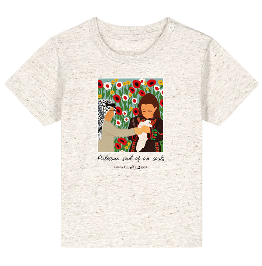 "Palestine, the soul of our souls“ | T-Shirt | Baby & Kleinkind