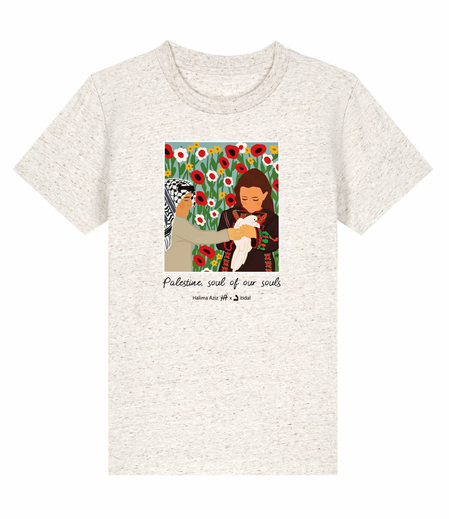 "Palestine, the soul of our souls“ | T-Shirt | Kinder